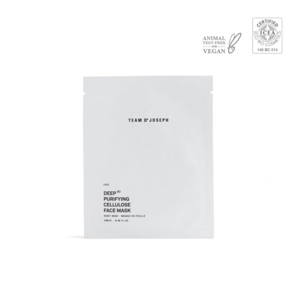 Team Dr. Joseph Deep Purifying Cellulose Face Mask